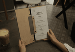 Custom Wooden Wine List Menu Cover for Fine Dining - Image 4