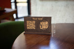 Personalized Wooden QR Code Sign, Video - Image 1