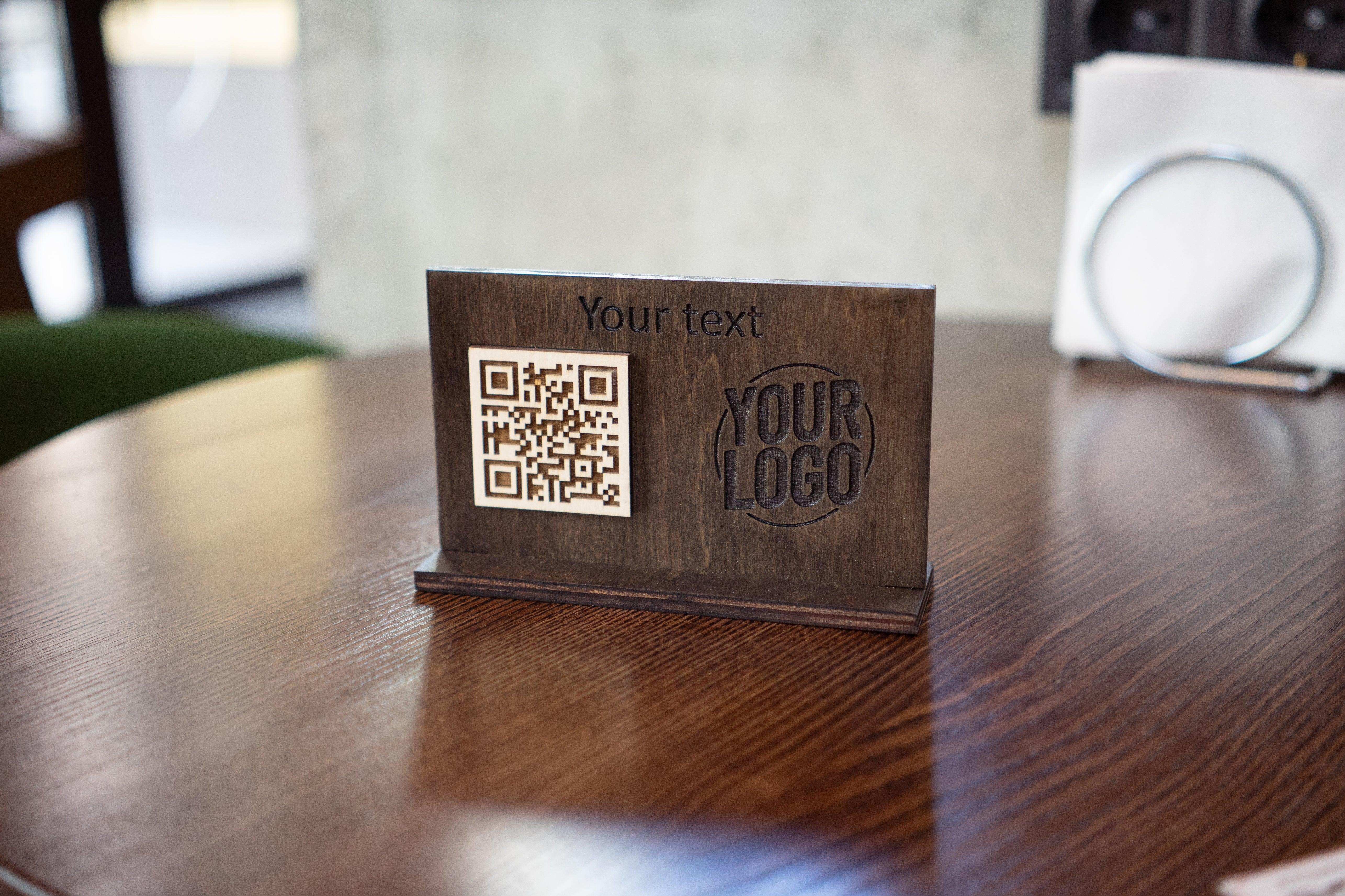 QR Code Sign for Restaurants - Image 2