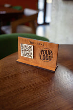 Custom Wooden QR Code Sign - Image 4