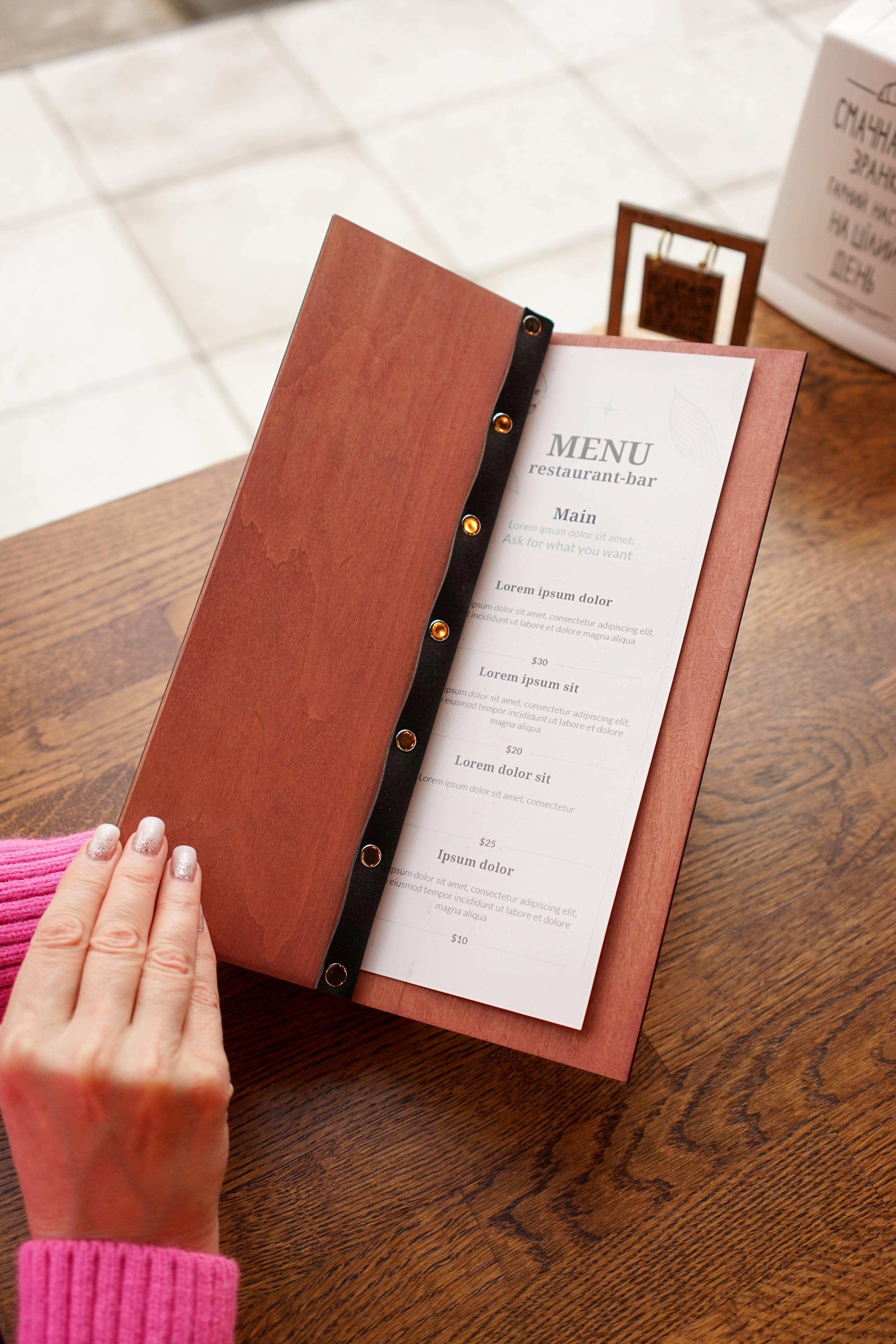 Wine List Menu Cover - Image 2