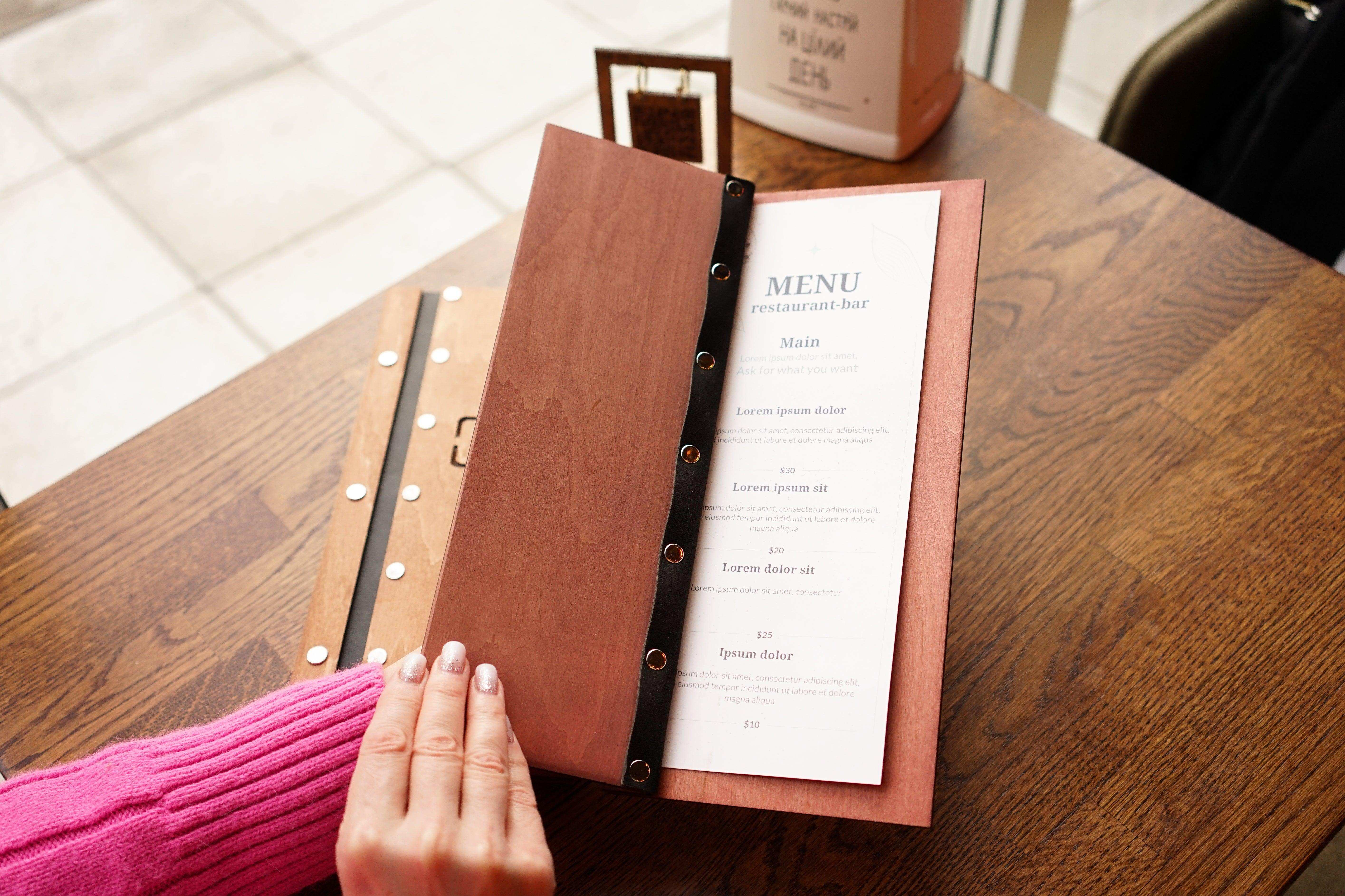 Wine List Menu Cover - Image 6