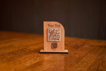 QR Code Sign with Business Logo, Video