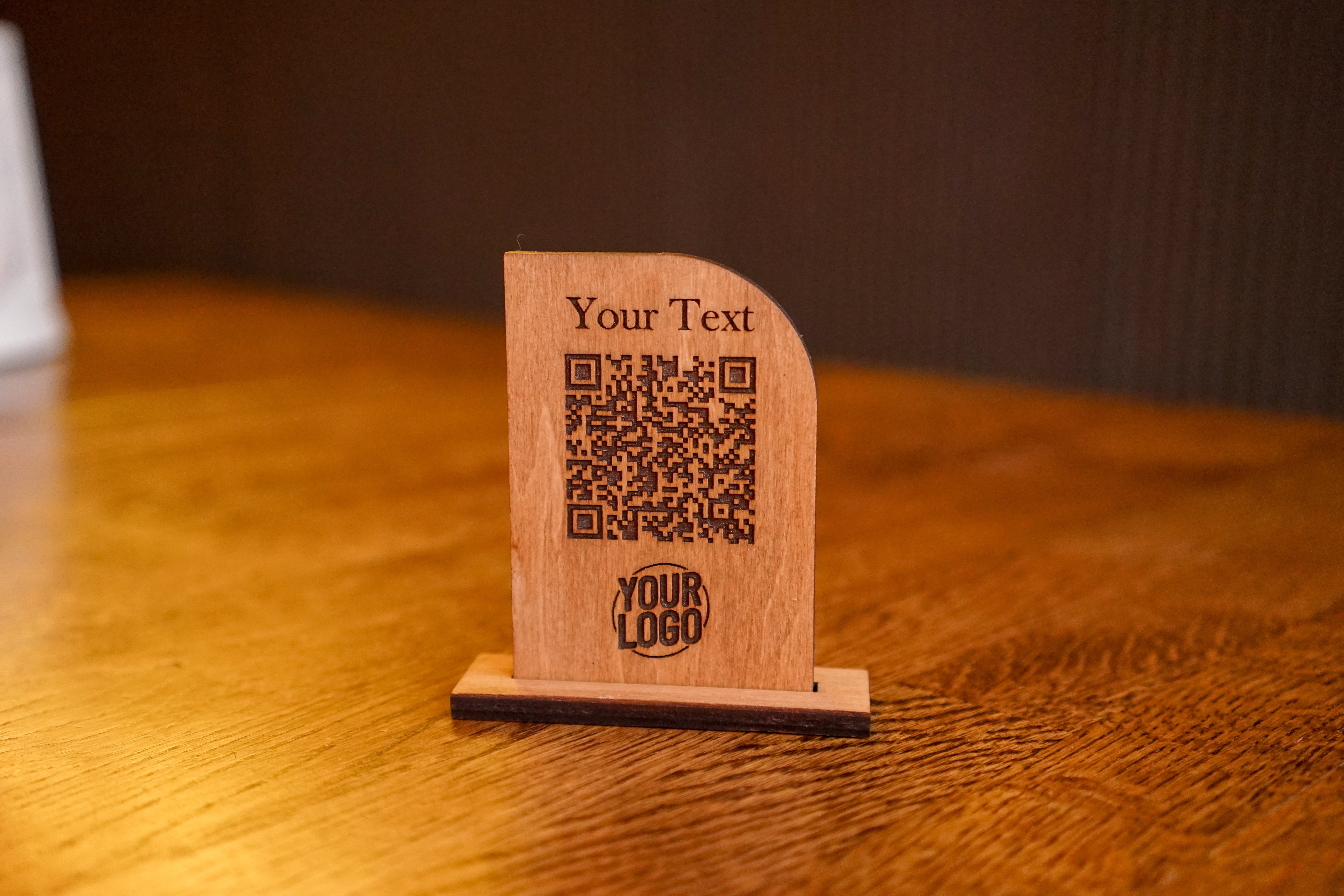 QR Code Sign with Business Logo - Image 5