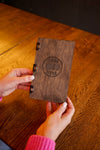 Custom Wooden Check Presenter for Cafes