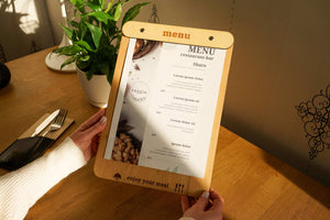 Wooden Drink Menu Board for Bars and Restaurants, Video - Image 1