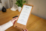 Wooden Bar Menu and Wine List Holder, Video - Image 5