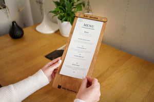 Wooden Bar Menu and Wine List Holder, Video - Image 9