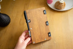 Check Holder with pen, Wooden Check Presenter, FREE ENGRAVING, Video, ch-100