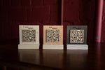 QR code menu, QR code menu sign, Wooden qr cod sign, Video, q-100 - Image 9