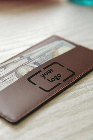 Eco-Leather Bill Holder with Free Engraving - Image 3