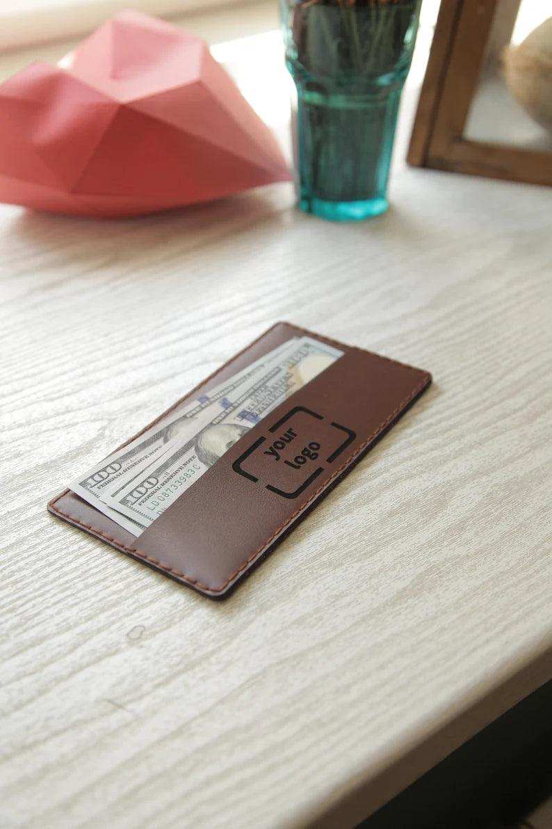 Eco-Leather Bill Holder with Free Engraving - Image 1