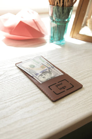Check Holder, Eco Leather Check Presenter, FREE ENGRAVING - Image 4