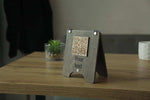 QR Code Menu Sign with Rustic Wood Finish - Image 3