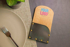 Customizable Restaurant Check Holder with Logo - Image 6