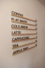 Custom Wall Menu Rails - Image 6