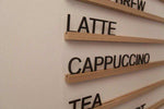 Wall Menu Rails for Cafes and Barbershops - Image 7