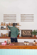 Wooden Coffee Shop Wall Menu Board - Image 4