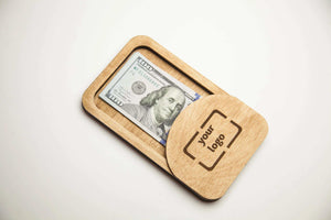 Deluxe Wooden Check Presenter for Restaurants - Image 3