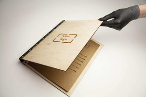 Custom Menu Holder and Guest Book for Restaurants, Video - Image 8