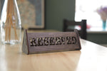 Reserved Table Sign, Wooden Rustic Board, Restaurant Decor, Wood Reserved Sign - Image 1