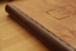 Engraved Menu Cover with Free Engraving and Dark Finish, Video - Image 6