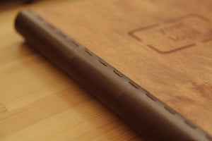 Engraved Menu Cover with Free Engraving and Dark Finish - Image 6