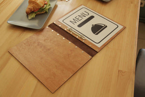 Custom Menu Cover with Changeable Sheets for Restaurants - Image 6