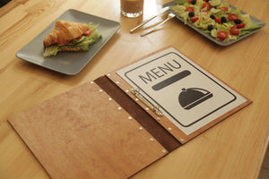 Custom Menu Cover with Changeable Sheets for Restaurants - Image 9