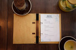 Custom Wooden Presentation Binder Menu for Restaurants, Video - Image 4