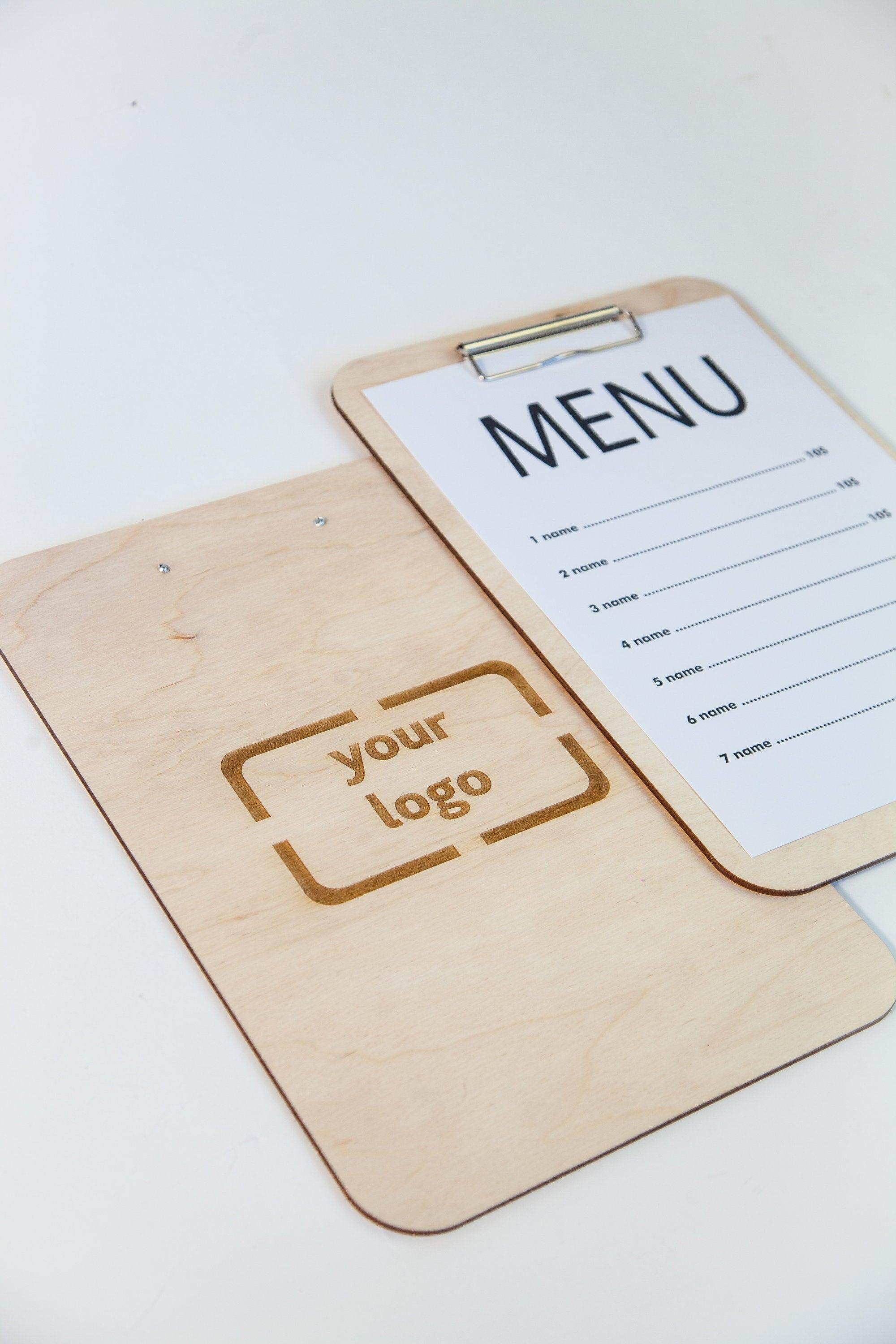 Stunning Wood Menus