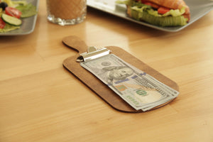 Wooden Check Presenter for Upscale Venues - Image 1