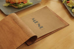 Engraved Wooden Menu Cover