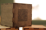 Wooden Number Cube with QR Code - Image 8