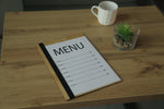 Classic Wooden Restaurant Menu Cover, Video - Image 3